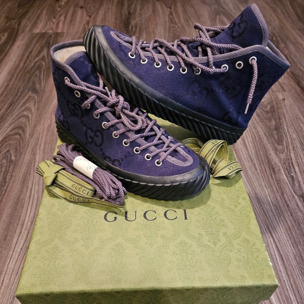 Gucci canvas gg sneaker